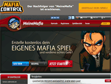 Tablet Screenshot of meinemafia.de